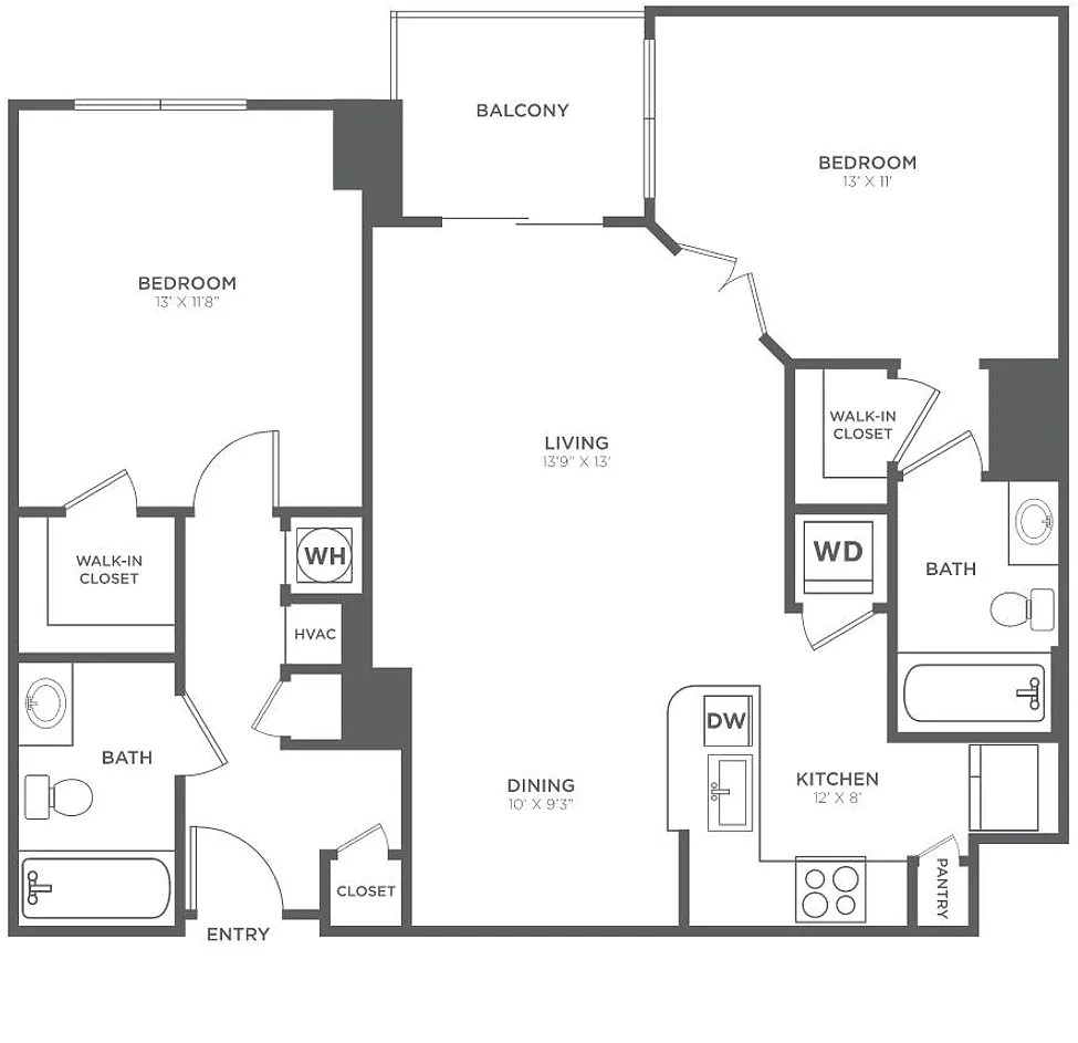 Floor plan B9