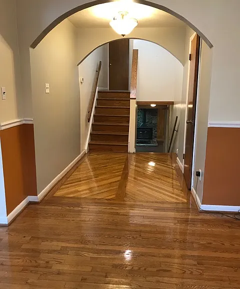 hallway to second floor