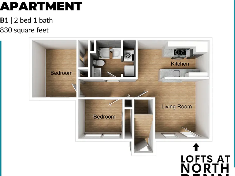 2/1.00 Floor Plan 2/1.00 Floor Plan