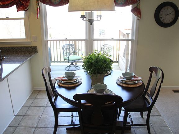 natural light; opens to deck