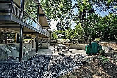 Back of the house.