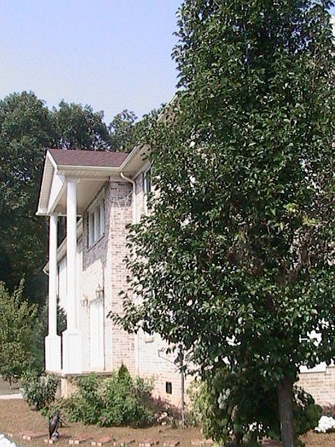 Colonial Columns invite you into the Marble floors of the Foyer