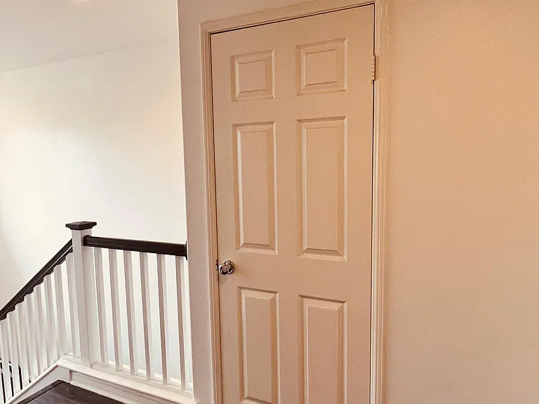 Hallway and linen closet