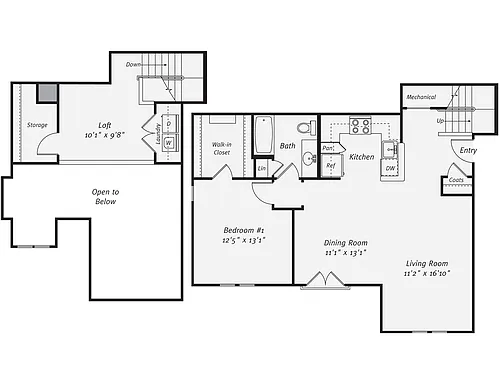 Floor plan AF4.1
