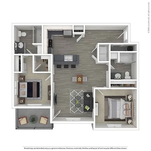 Floor plan B1