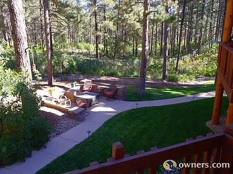 Back yard fire pit and patio
