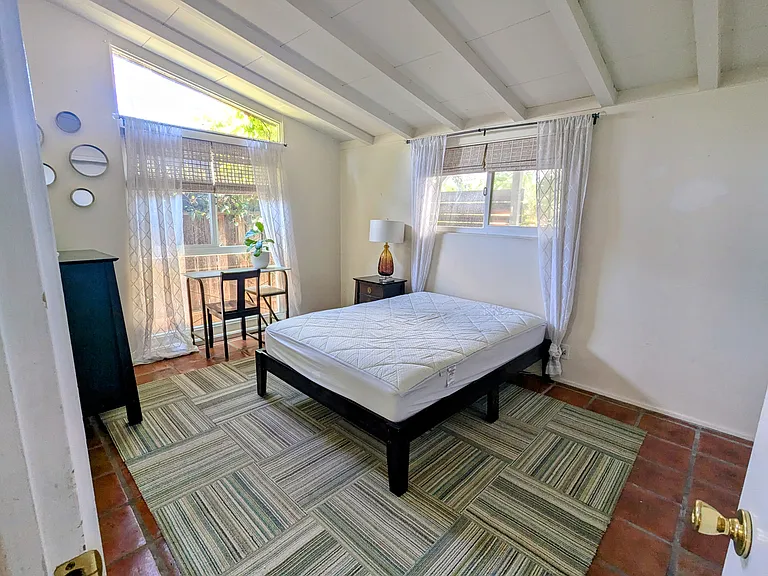 All of the furniture that comes with the room is pictured here.