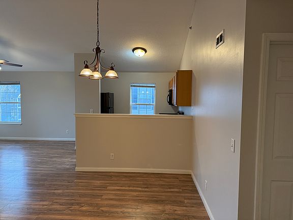 Dinning room and over view of the kitchen