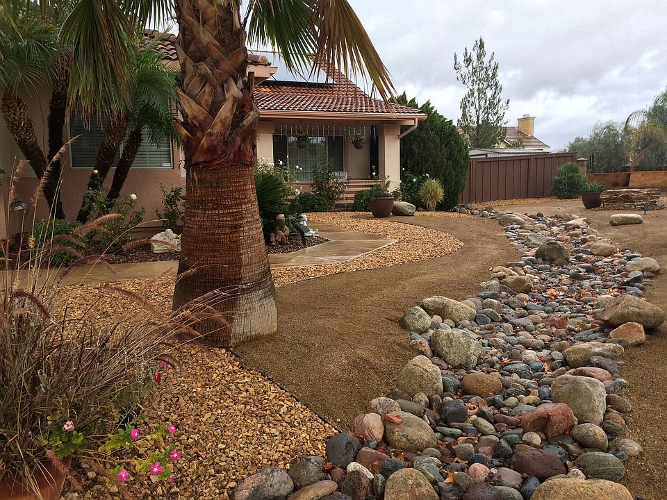 Drought-tolerant front yard