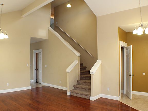 Door in hall is laundry room