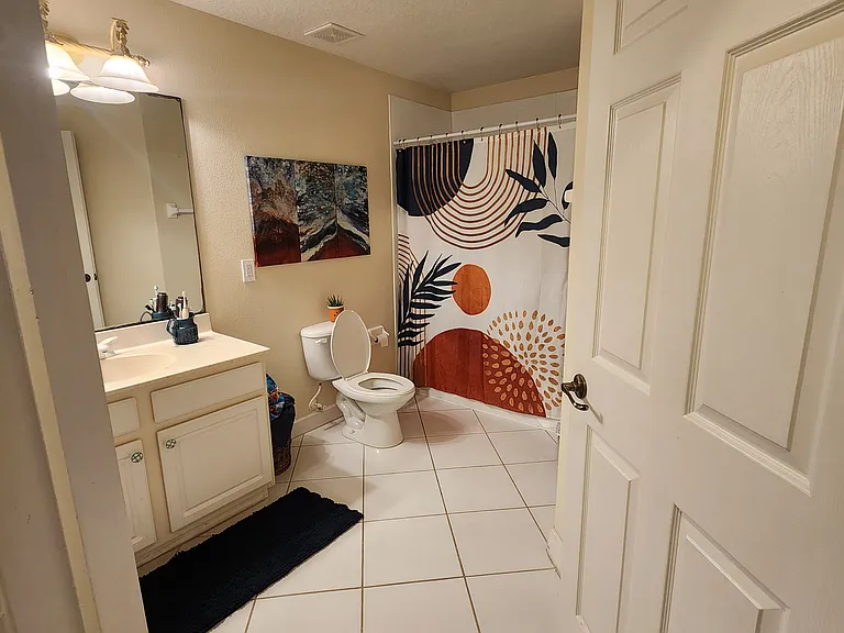 Bathroom for rooms #3 and #4