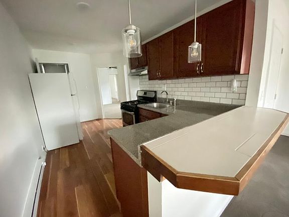 Breakfast nook view of kitchen
