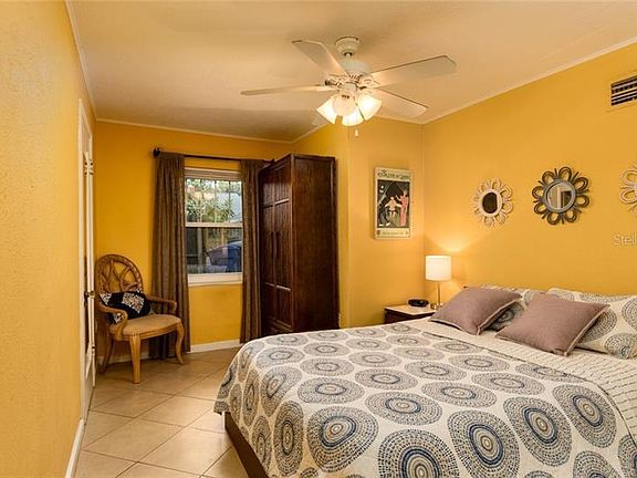 Main bedroom. Bathroom is attached on the left.
