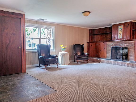 Living Room with Fireplace