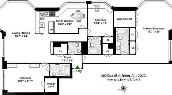 2nd image of 200 E 65th St #20CD