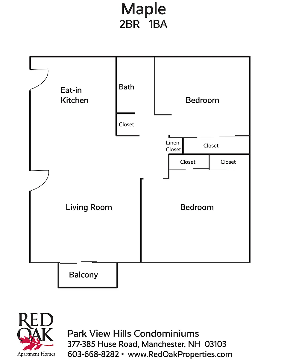 Floor plan Maple