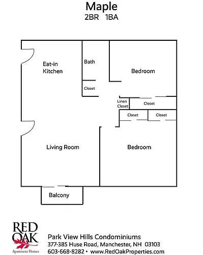 Floor plan Maple