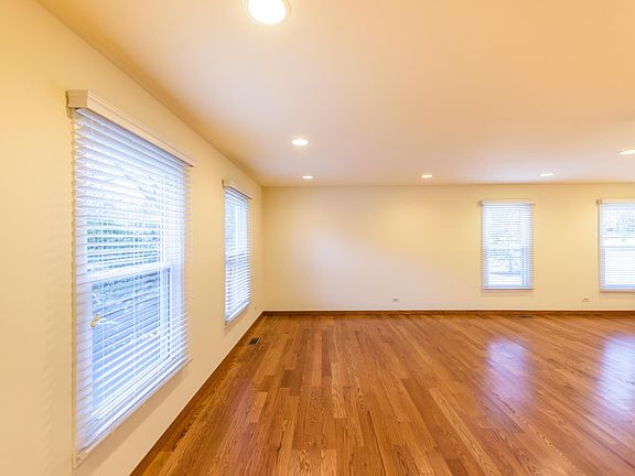 View of Living Room from Front Entrance