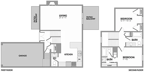Floor plan Colonial II