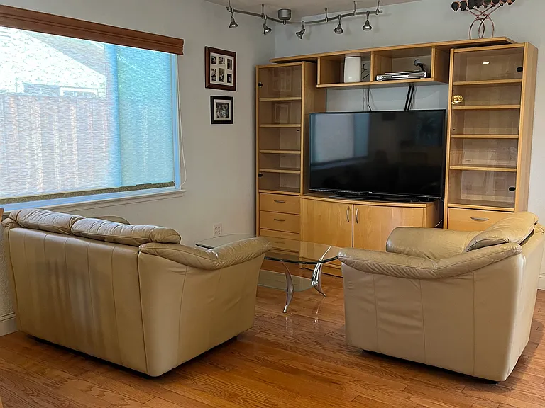 Family room seating area