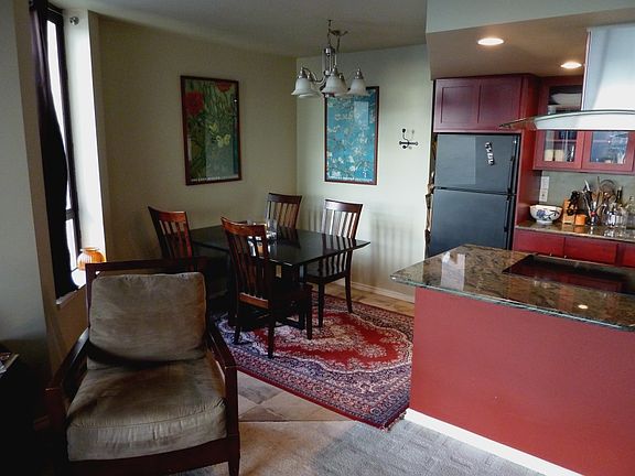 Dining area next to kitchen