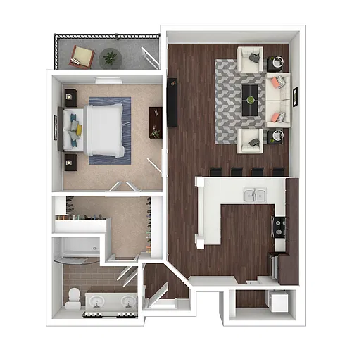 Floor plan A6 Farabee