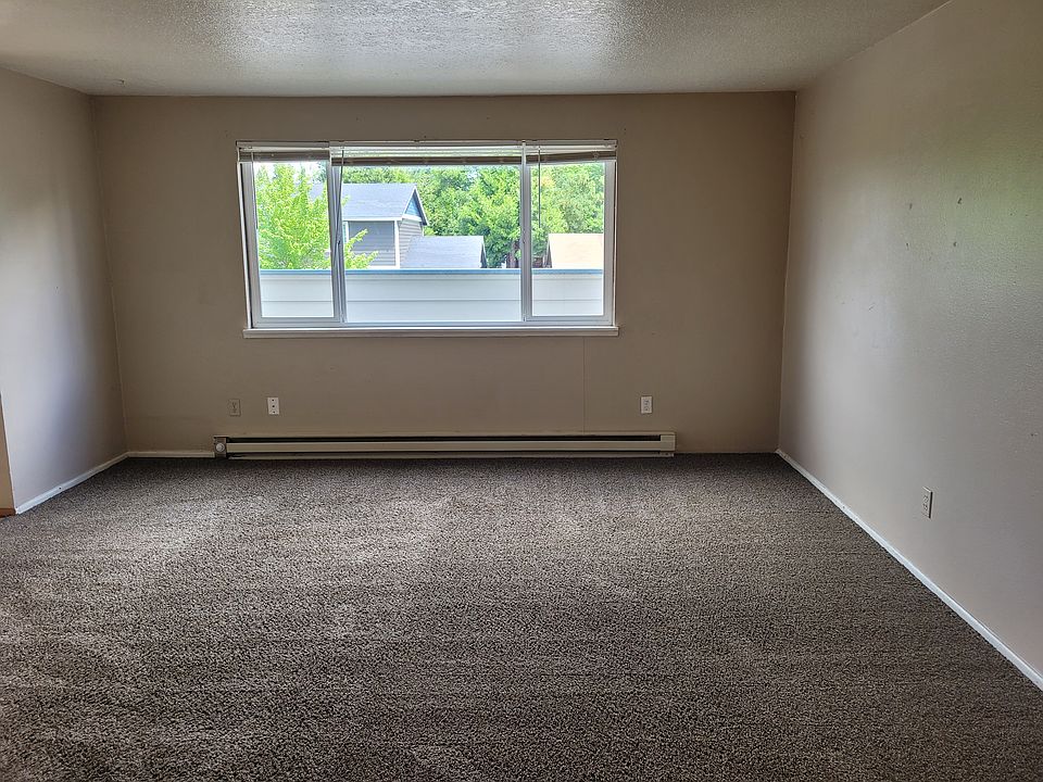 living room looking North through window