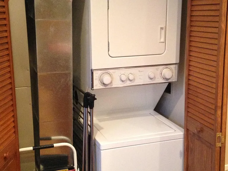 In-unit washer and dryer