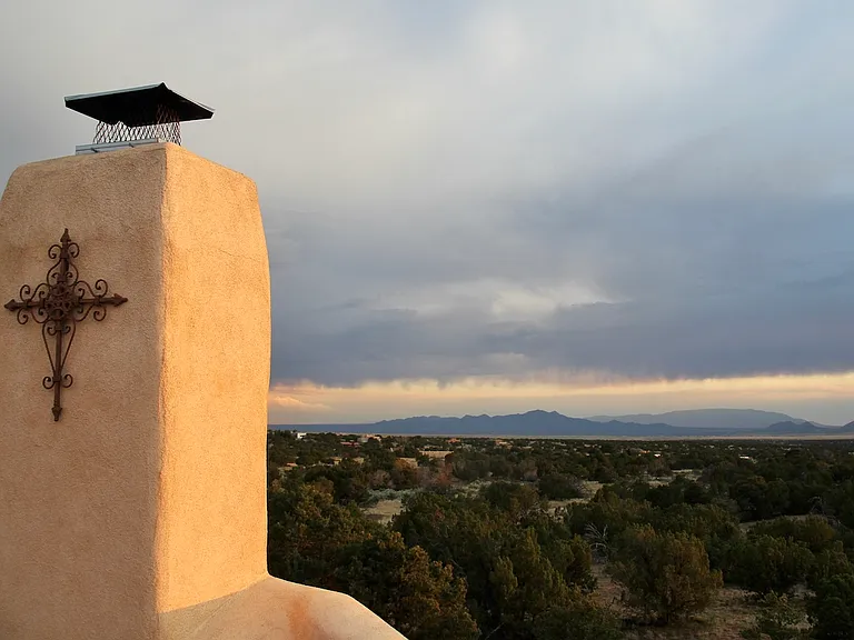 View from second story deck