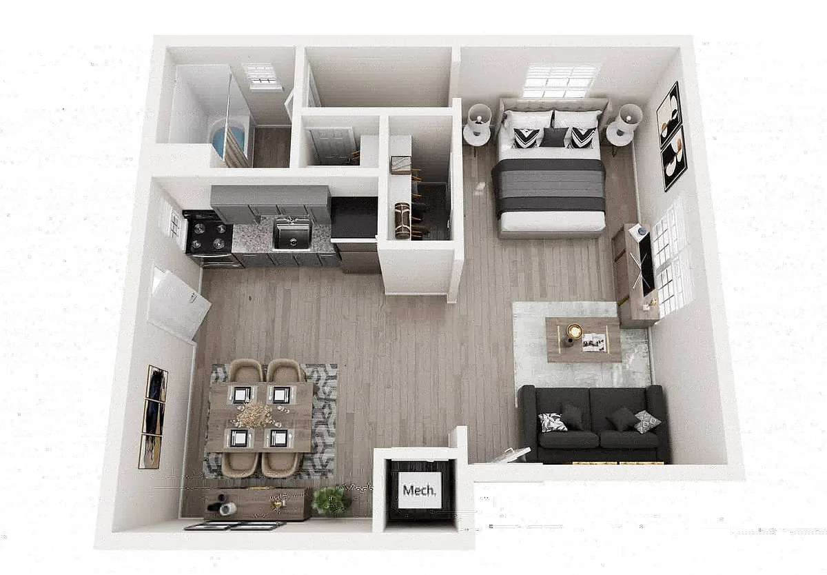 Floor plan Studio