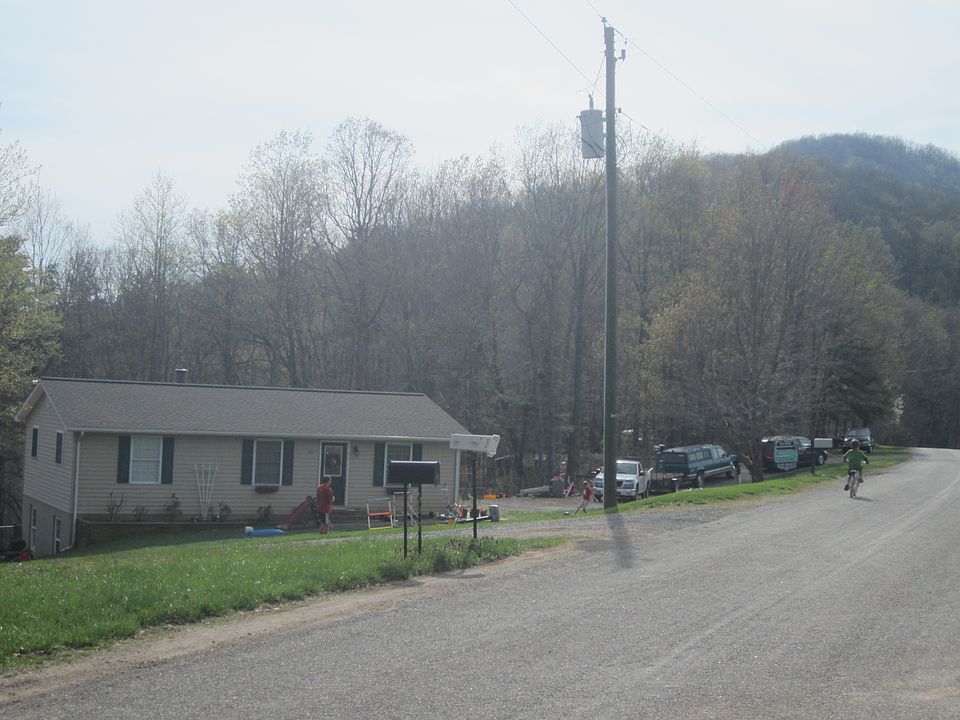 View from road