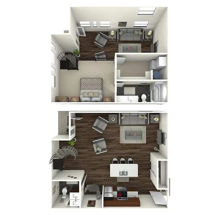 Floor plan W3 LOFT