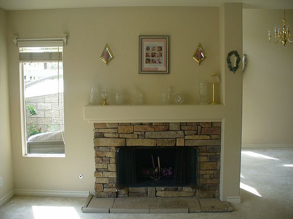 Cultured Stone Fireplace