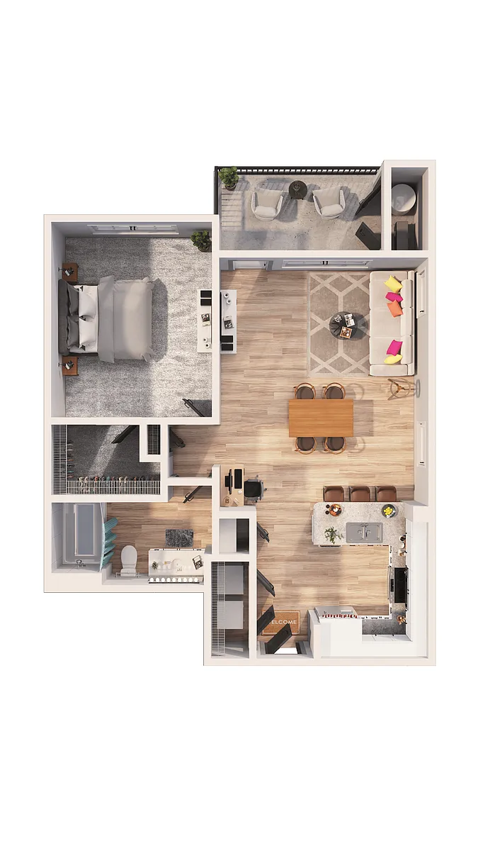 Floor plan A1A