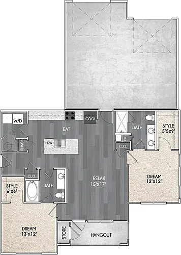 Floor plan B12