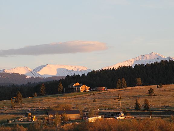 Sunset on the Highlands