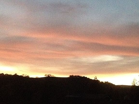 Upstairs sunset
