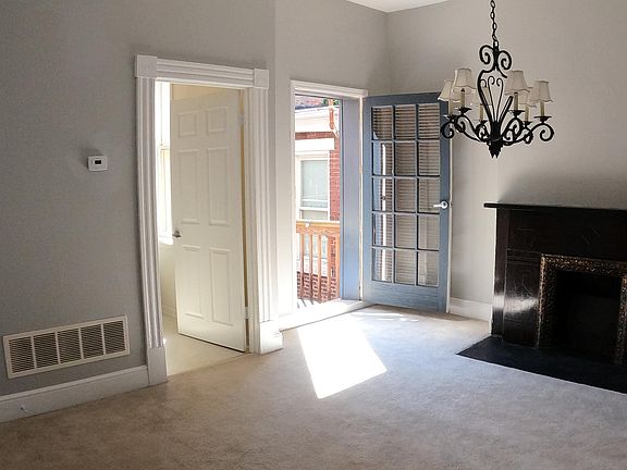Dining room (back deck on right and laundry/mechanic room on left)