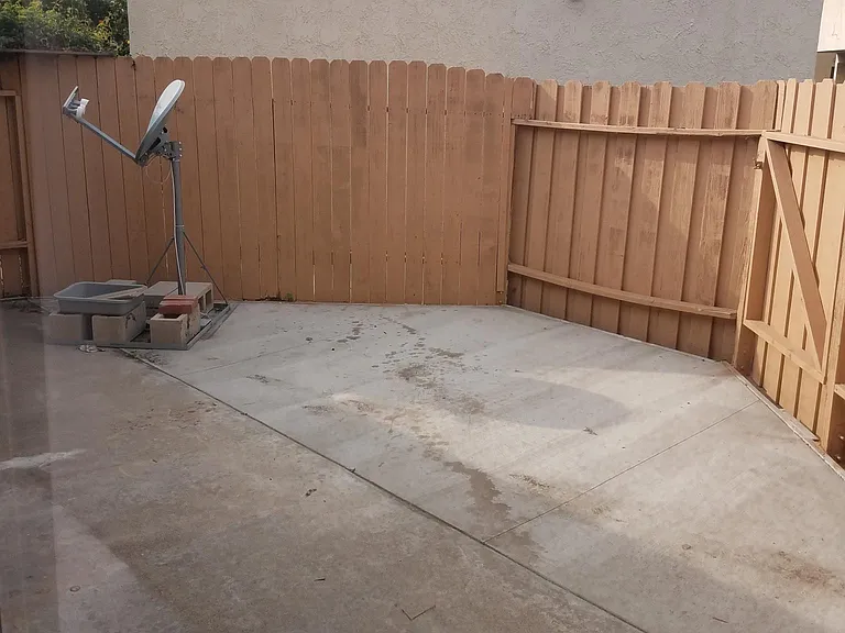 Private patio