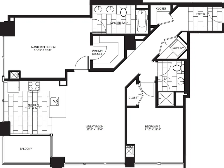 Flair Tower Apartments — Photo 53