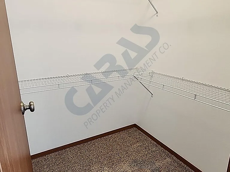 Walk-in master closet