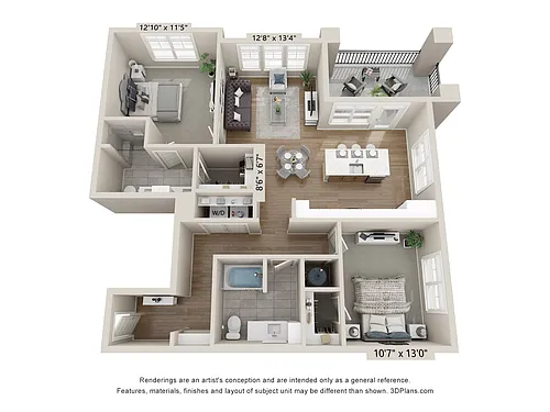 Floor plan Materra