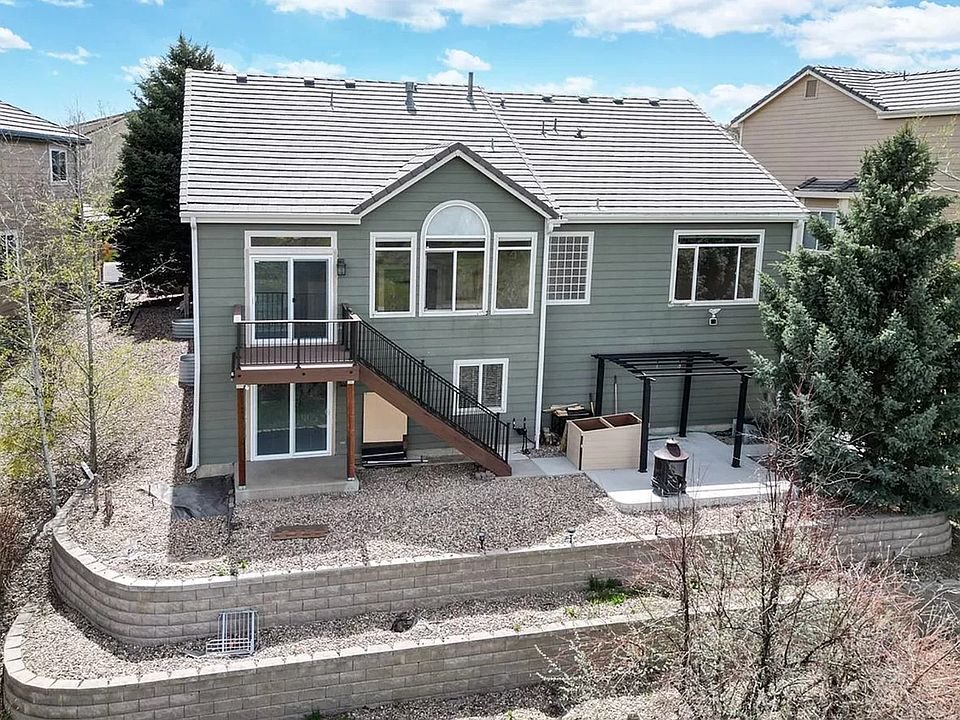 Private entrance with cement path to your door.