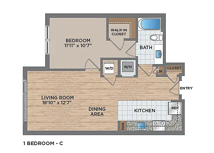 Floor plan 1-C1