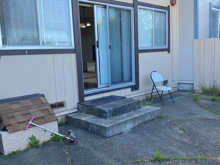 Back patio entrance