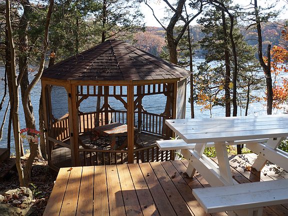 12' screened cedar gazebo 