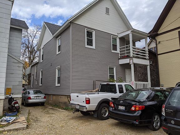 rear and side parking areas-we own the gravel area to the side of our building and the area behind our building