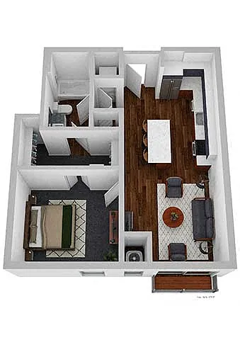 Floor plan Indy