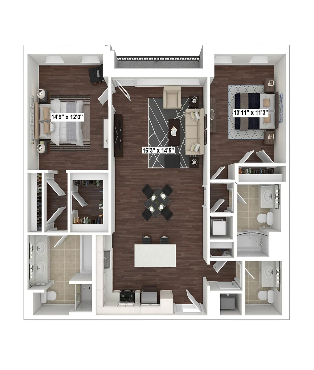 Floor plan B6
