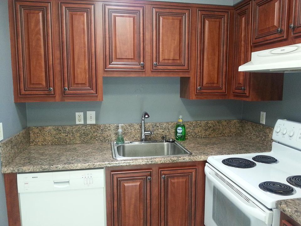 New cabinets and counters